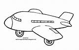 Mewarnai Transportasi Sketsa Pesawat Abu Tuesday sketch template