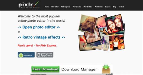 los  mejores sitios web  editar fotos  gratis