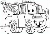 Coloring Cars Pages Pixar Mcqueen Disney Lightning Car Mater Tow Colouring Drawing Movie Funny Print Printable Exotic Pdf Color Kids sketch template