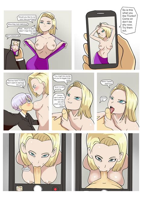 image 2490505 android 18 dragon ball z dude doodle do trunks briefs comic