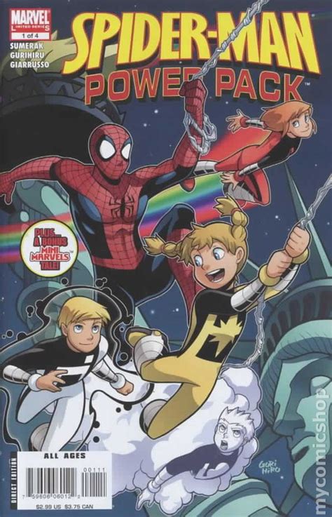 spider man and power pack 2006 comic books