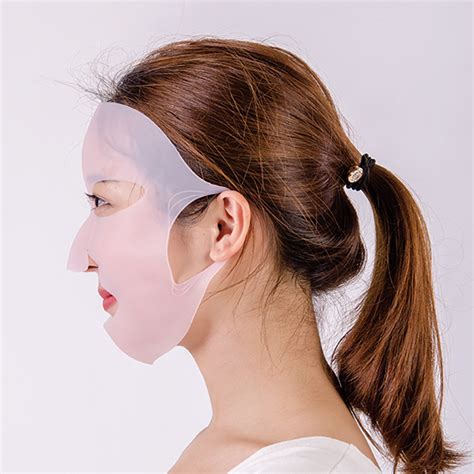 beauty product cosmetic wrapping reusable silicone mask cover female facial mask china