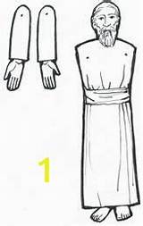 Moses Amalekites Arms Hur sketch template