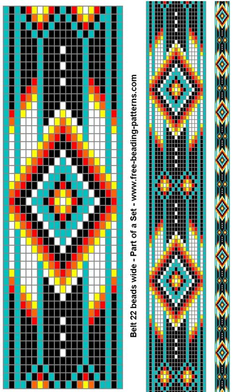 images  loom patterns  pinterest loom beading turquoise