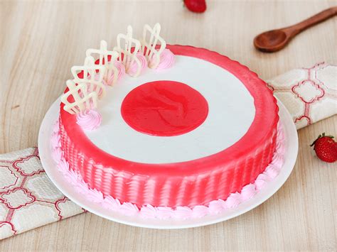 buy  shaped strawberry cake strawberry glazed  cake