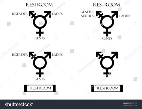 transgender male set symbols isolated on stock illustration 728162137 shutterstock