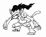 Infernape Coloring Pages Getdrawings Pokemon sketch template
