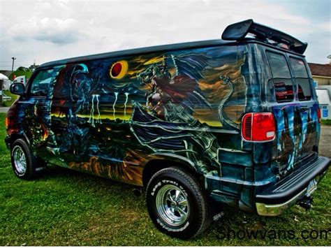 pin  mark gepner  vans  custom vans cool vans  school vans
