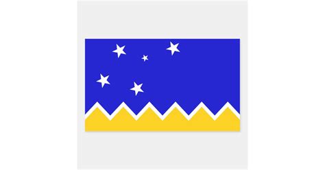 magallanes patagoniapatagonian flag chile rectangular sticker zazzle