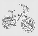 Drawing Bicycle Coloring Wallpaper Kid Colour sketch template