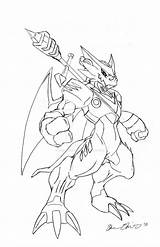 Shoutmon Digimon Pages Coloring X4 Template Sketch sketch template