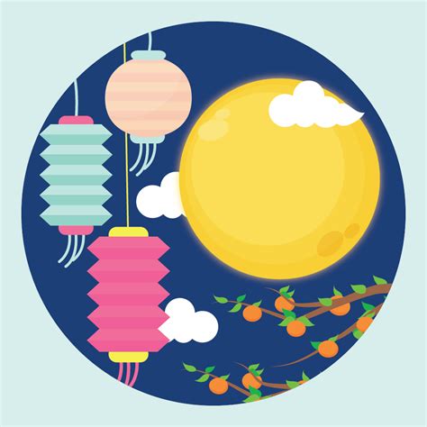 mid autumn festival  asia   acworks  illustration collections