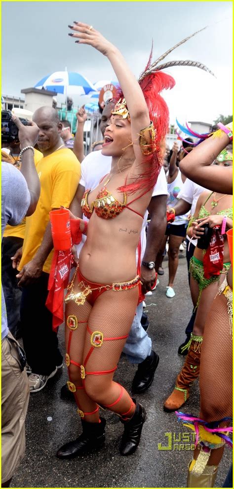 Rihanna Super Sexy For Kadooment Day Parade Photo 2565691 Bikini