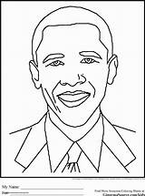 Coloring History Month Pages Obama African American Kids Famous Color Drawing Preschool Drawings Sheets Printable People Americans Discord Printables Michelle sketch template