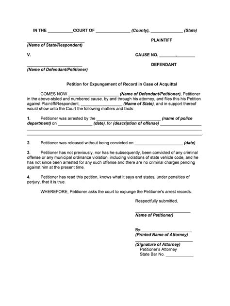 expungement fill  printable fillable blank pdffiller