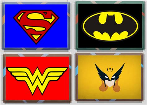 super heroes wall frame quadros de super heróis