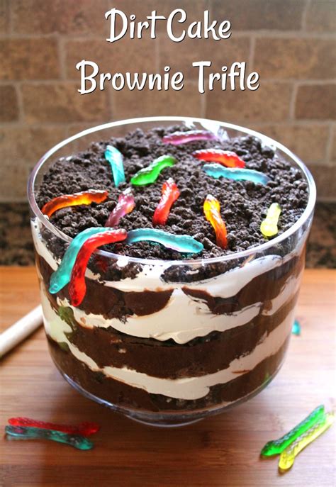 dirt cake brownie trifle foody schmoody blog foody schmoody blog