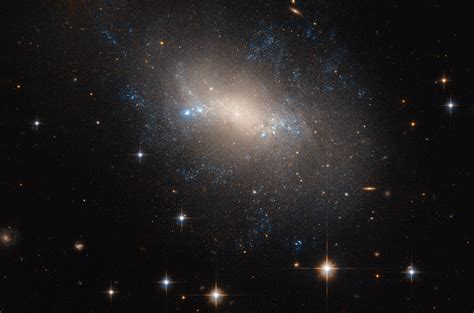 hubble image   week irregular galaxy ngc