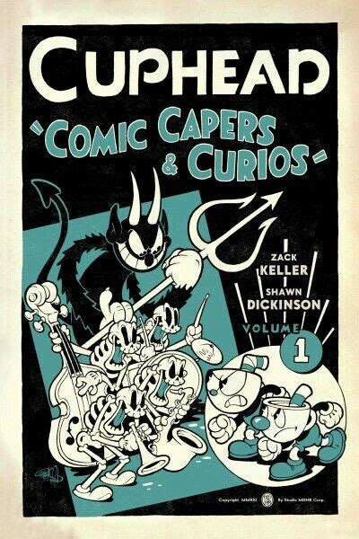 cuphead volume 1 comic capers and curios by zack keller 2020 trade