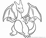 Charizard Pokémon Charmeleon Glurak Ausmalen Kleurplaten Dracaufeu Druckfähige Velg Tavle Fanelli Starklx Uitprinten Downloaden sketch template