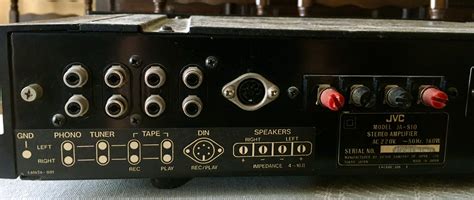 amplificateur jvc ja  stereo vintage