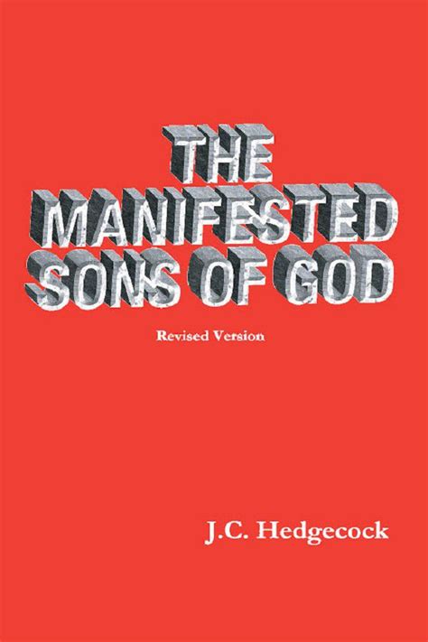 The Manifested Sons Of God