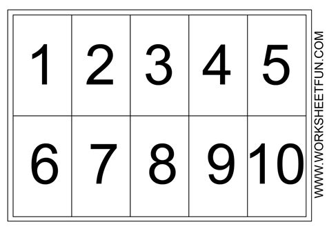 number chart  printable numbers printable numbers number chart