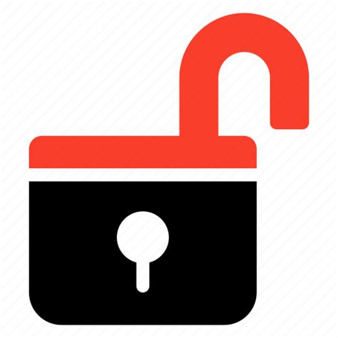 Lock Opened Password Protect Security Unlock Unlocked Icon
