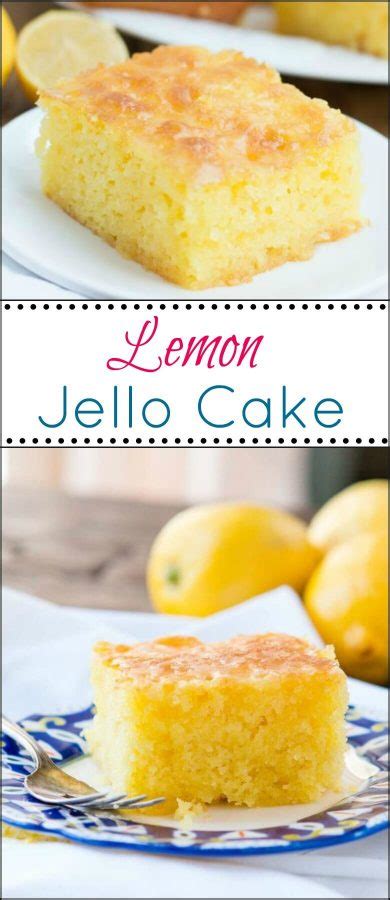 this best lemon jello cake recipe oh sweet basil