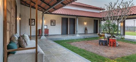 ideas  indian traditional house design  courtyard  render