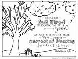 Blessings Galatians Overflows sketch template