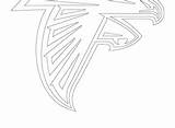Falcons Coloring Atlanta Pages Getcolorings Colo Getdrawings sketch template