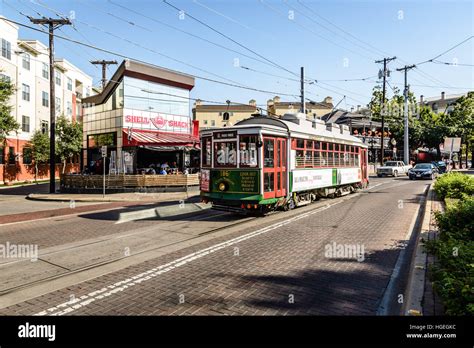 green dragon  lines vintage trolley mckinney avenue dallas texas