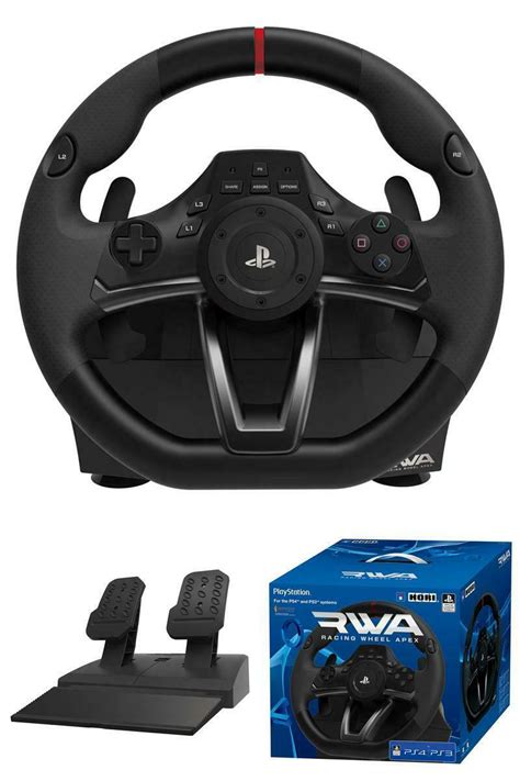 playstation   steering wheel  pedal set racing gaming simulator driving pc controllers