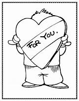 Coloring Pages Valentine Valentines Printable Color Miss Clipart Print Sorry Nude Cards Clip Stuff Cliparts Gift Say Book Im Colouring sketch template