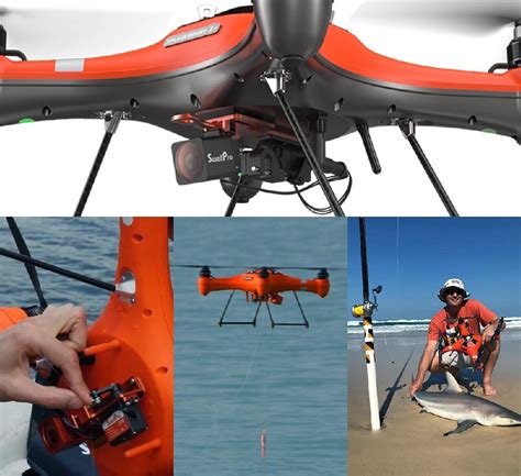 waterproof gps fpv fishing drone splash drone
