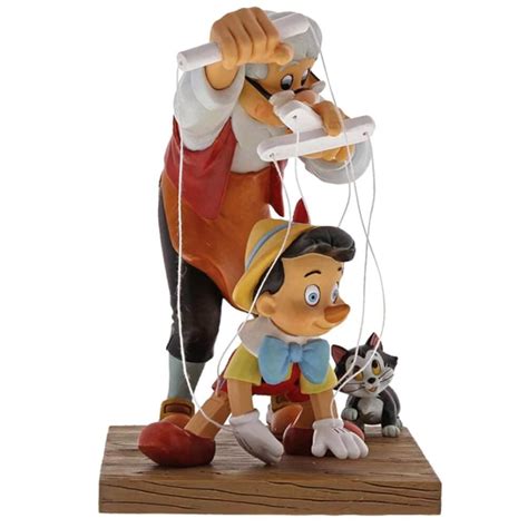 official disney little wooden head pinocchio collectable