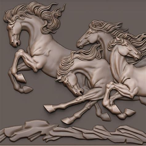 pin  eric mosley   cnc files horse sculpture clay art projects horse drawings