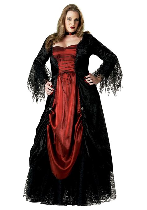 womens  size vampire costume