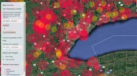 drones toronto canada canada  fly zones drone map dont fly drones