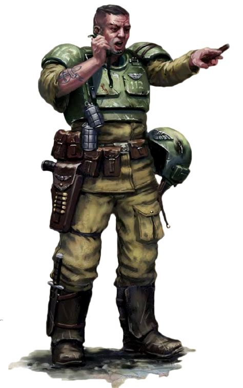 sergeant imperial guard warhammer 40k wiki fandom