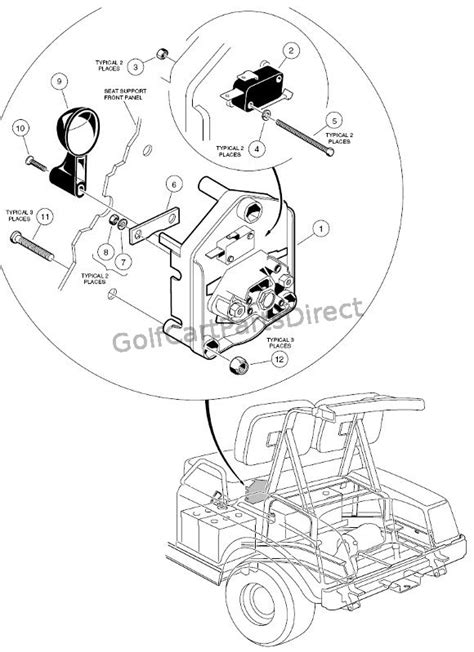 club car starter generator wiring diagram general wiring diagram