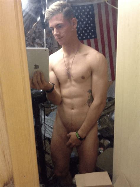 army lad selfie fit males shirtless and naked