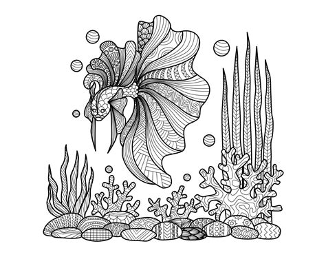 water worlds coloring pages  adults paginas  colorir