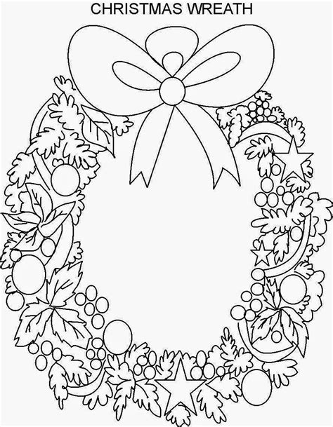 coloring pages wreaths coloring pages   printable