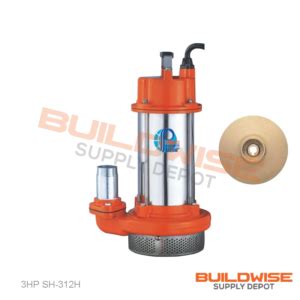 showfou submersible pump hp sh  buildwise