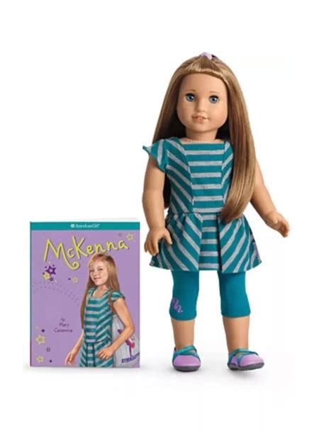 American Girl Doll Mckenna Girl Of The Year 2012 W Book Ebay