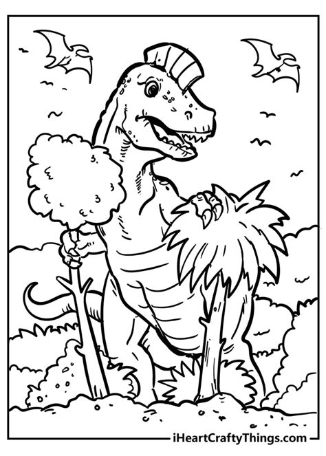 dinosaur coloring pages fearsome fun