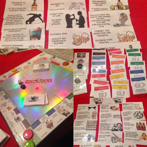 drinking games bottoms up monopoly board game great for