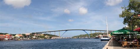 queen juliana bridge  curacao   lot  inconsist flickr